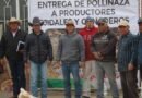 Fernando Juárez apoya a productores del ejido Huizachal con alimento para ganado