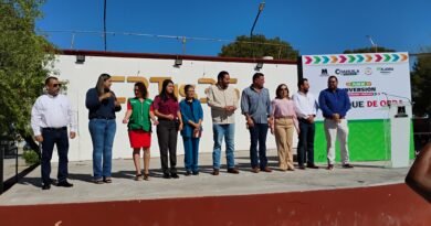 Arranca pavimentación en CBTis 36; anuncian techumbre tras años de espera