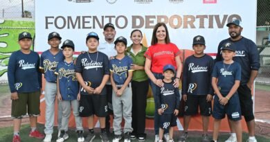 Sari Pérez arranca rehabilitación de cuatro campos deportivos 