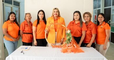 CONMEMORAN EN CASTAÑOS EL DÍA NARANJA PARA PREVENIR LA VIOLENCIA DE GÉNERO