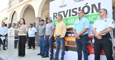 Supervisan taxis en Frontera para garantizar viajes seguros y de calidad