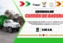 FORTALECERÁ CASTAÑOS RECOLECCIÓN DE BASURA CON NUEVO CAMIÓN Y CONTENEDORES