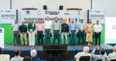 Castaños se suma al plan integral de Movilidad Urbana